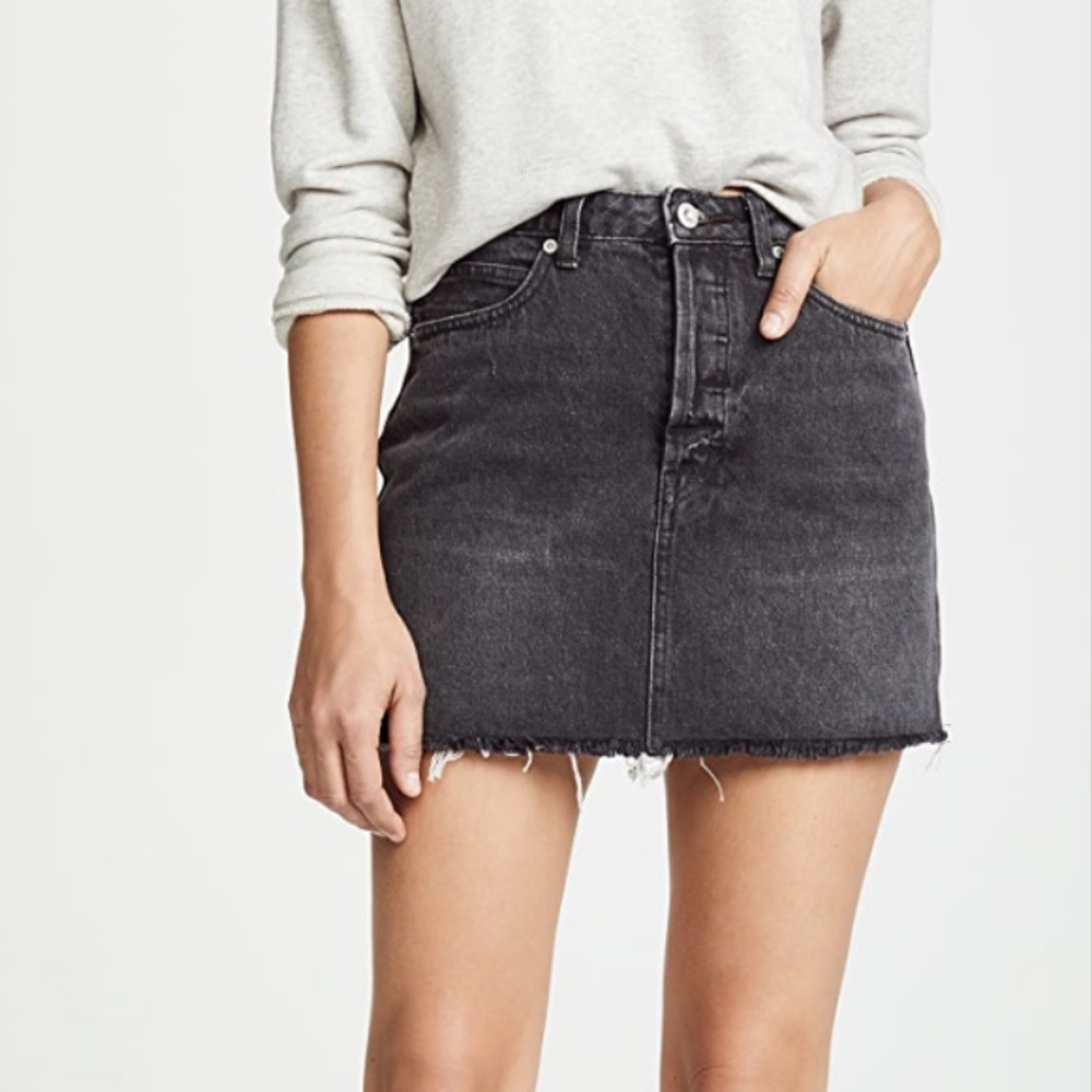 Free People Denim Skirt